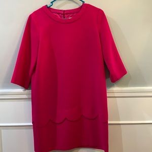 Kate spade scallop detail dress